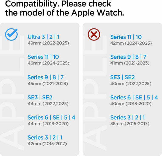 Apple Watch Band compatible with Ultra and Series models, sweat-resistant, secure fit for workouts