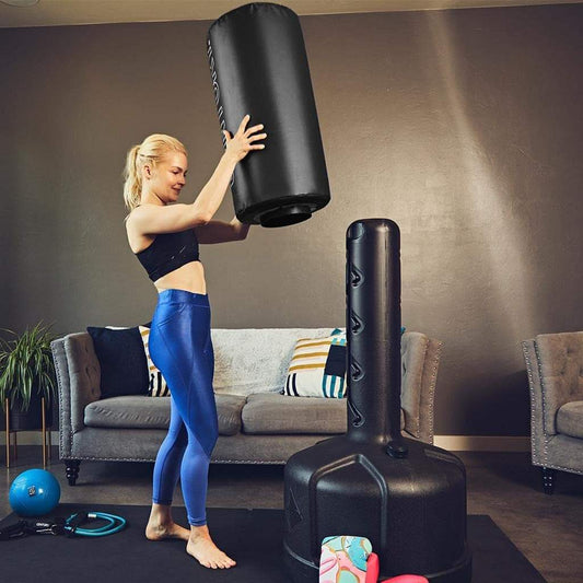 BOB XL Punching Bags - Style Options | Freestanding Punching Bag | Boxing Bag for Adults | Fighting Bag & Boxing Bag Stand | Kick Boxing Mannequin | Training Bag for Martial Arts