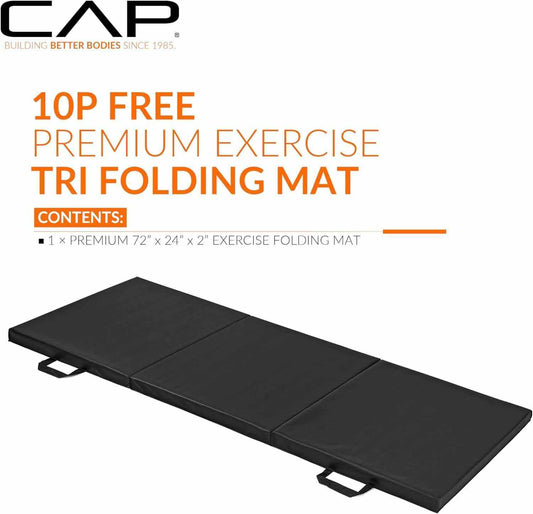 Vitelle Premium Non-Slip TPE Exercise and Yoga Mat with dual-texture grip and high-density cushioning