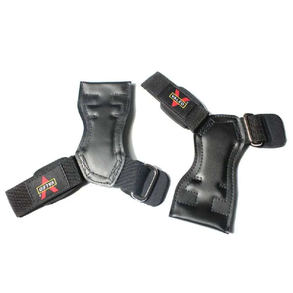 Cowhide weightlifting gloves with wrist wrap support for gym and powerlifting