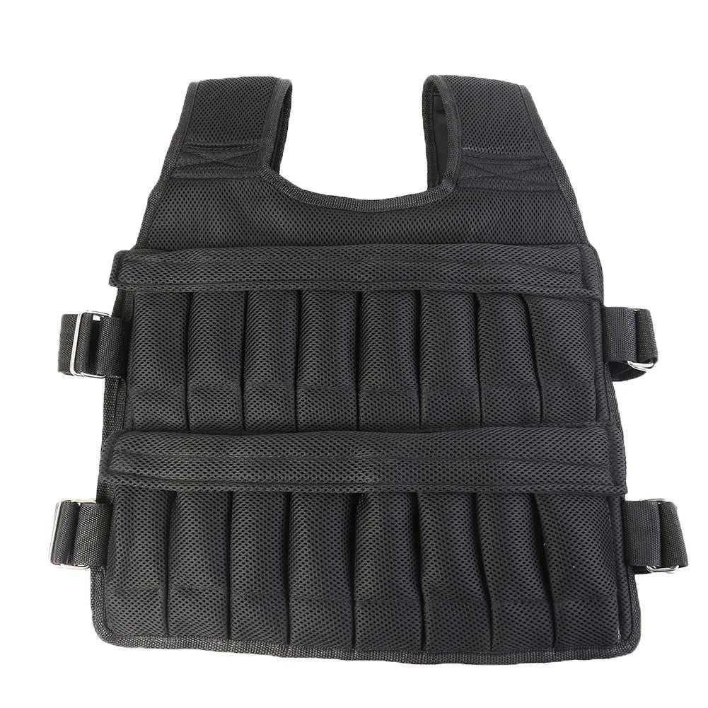 Adjustable Weighted Training Vest – Loadable 3–35kg Fitness Jacket for Running, Strength Training & HIIT Workouts