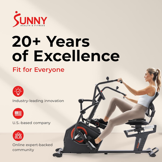 Vitelle Elite Recumbent Cross Trainer & Elliptical