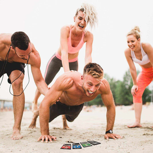HIIT Interval Workout Game by military fitness expert with bodyweight exercises and video instructions