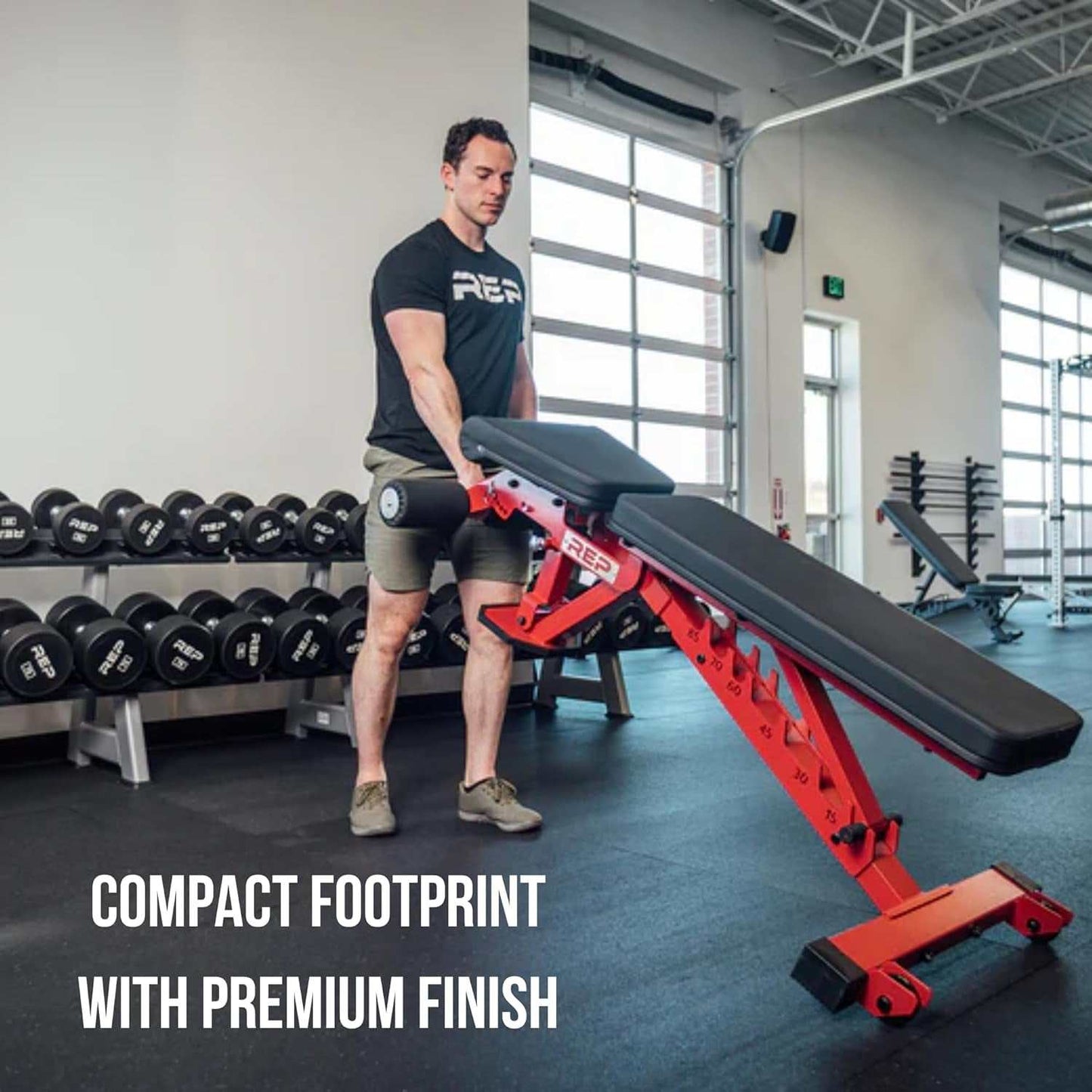 Fitness Adjustable Bench – AB-3000 FID – Flat/Incline/Decline