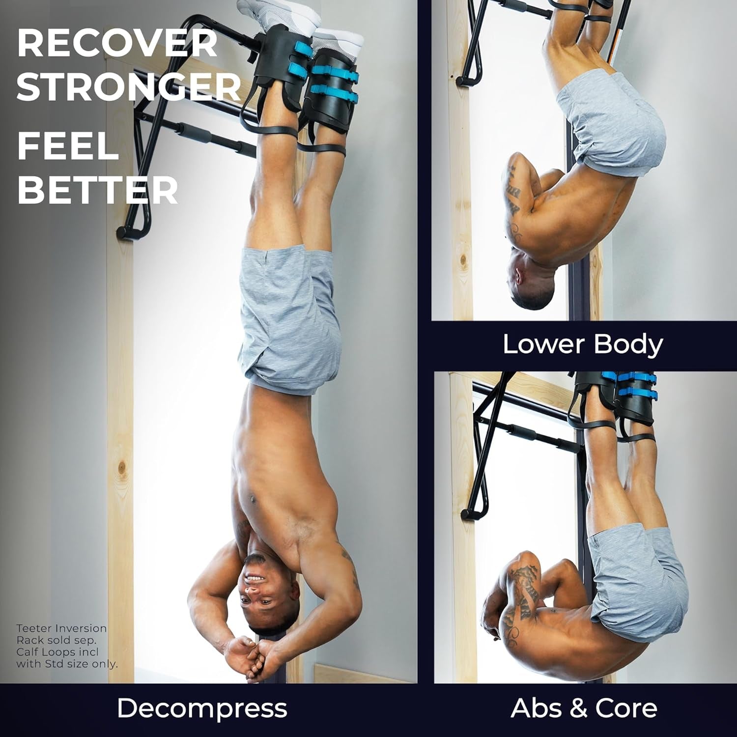 Transform Your Health with TEETER Ez-Up Gravity Boots for Inversion Therapy and Core Strength