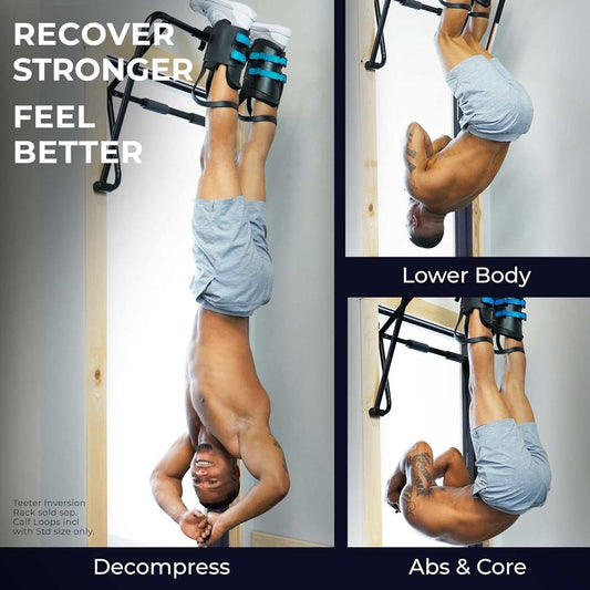 Transform Your Health with TEETER Ez-Up Gravity Boots for Inversion Therapy and Core Strength