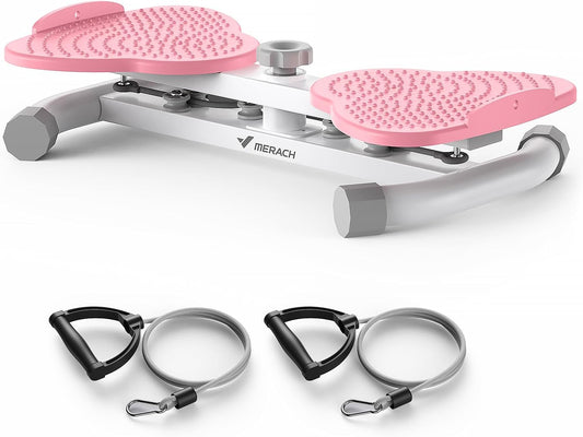 Waist Twister Machine Exercise, Ab Twist Board with 300 Lbs Weight Capacity, Abs Workout for Slim Waist and Core Ab Exercise, Noiseless Home Gym Equipment for Women Men