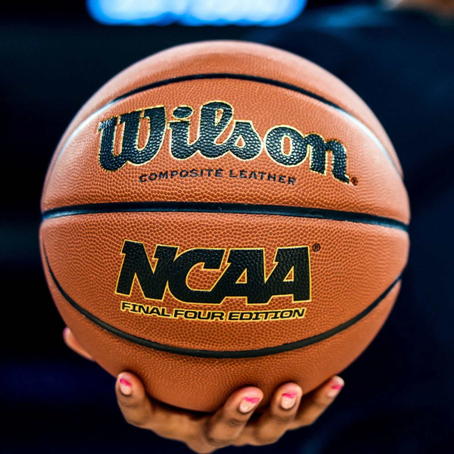 Elevate Your Game with the NCAA Final Four Indoor/Outdoor Basketball - Size 6 (28.5") in Classic Brown