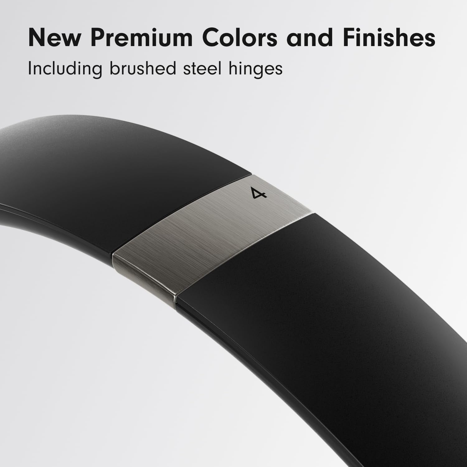 Solo 4 Wireless On-Ear Bluetooth Headphones with Up to 50-Hour Battery Life, Ultra-Lightweight Design, and Enhanced Sound Quality, Compatible with Apple and Android - Matte Black