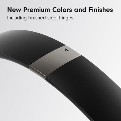 Solo 4 Wireless On-Ear Bluetooth Headphones with Up to 50-Hour Battery Life, Ultra-Lightweight Design, and Enhanced Sound Quality, Compatible with Apple and Android - Matte Black