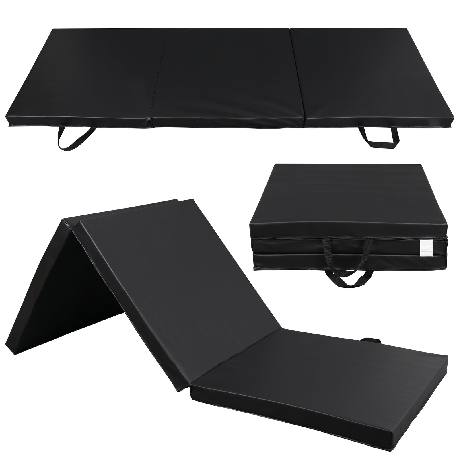 6' X 2' Folding Mat Thick Foam Fitness Exercise Gymnastics Panel Gym Workout Mat