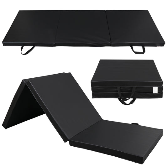 6' X 2' Folding Mat Thick Foam Fitness Exercise Gymnastics Panel Gym Workout Mat