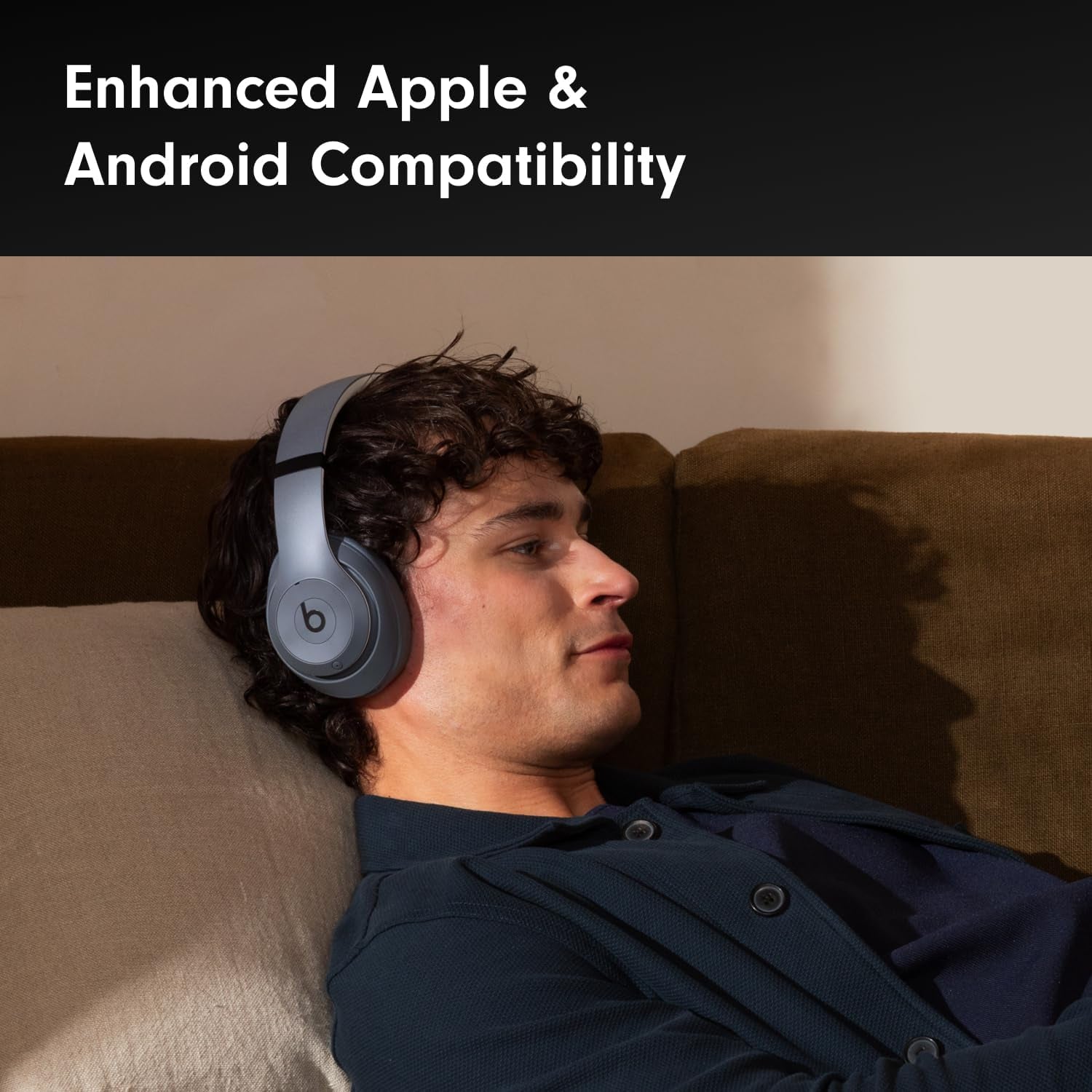 Studio Pro - Premium Wireless Over-Ear Headphones- up to 40-Hour Battery Life, Active Noise Cancelling, USB-C Lossless Audio, Apple & Android Compatible - Amazon Exclusive Sand Gray