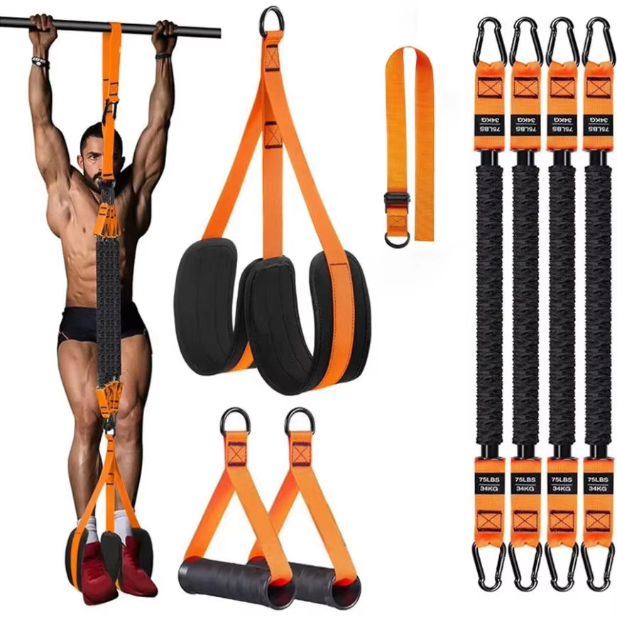Pull up Assistance Bands Set Resistance Strap for Pull-Ups Assist for Men Women Hanging Training Body Stretching Chin-Up Workout