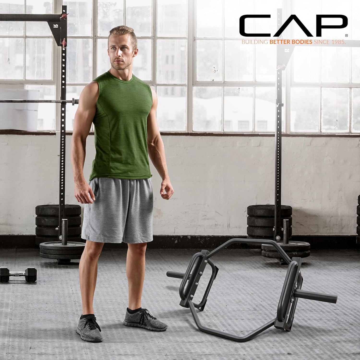 Olympic Trap Bar and Shrug Bar for Deadlifts