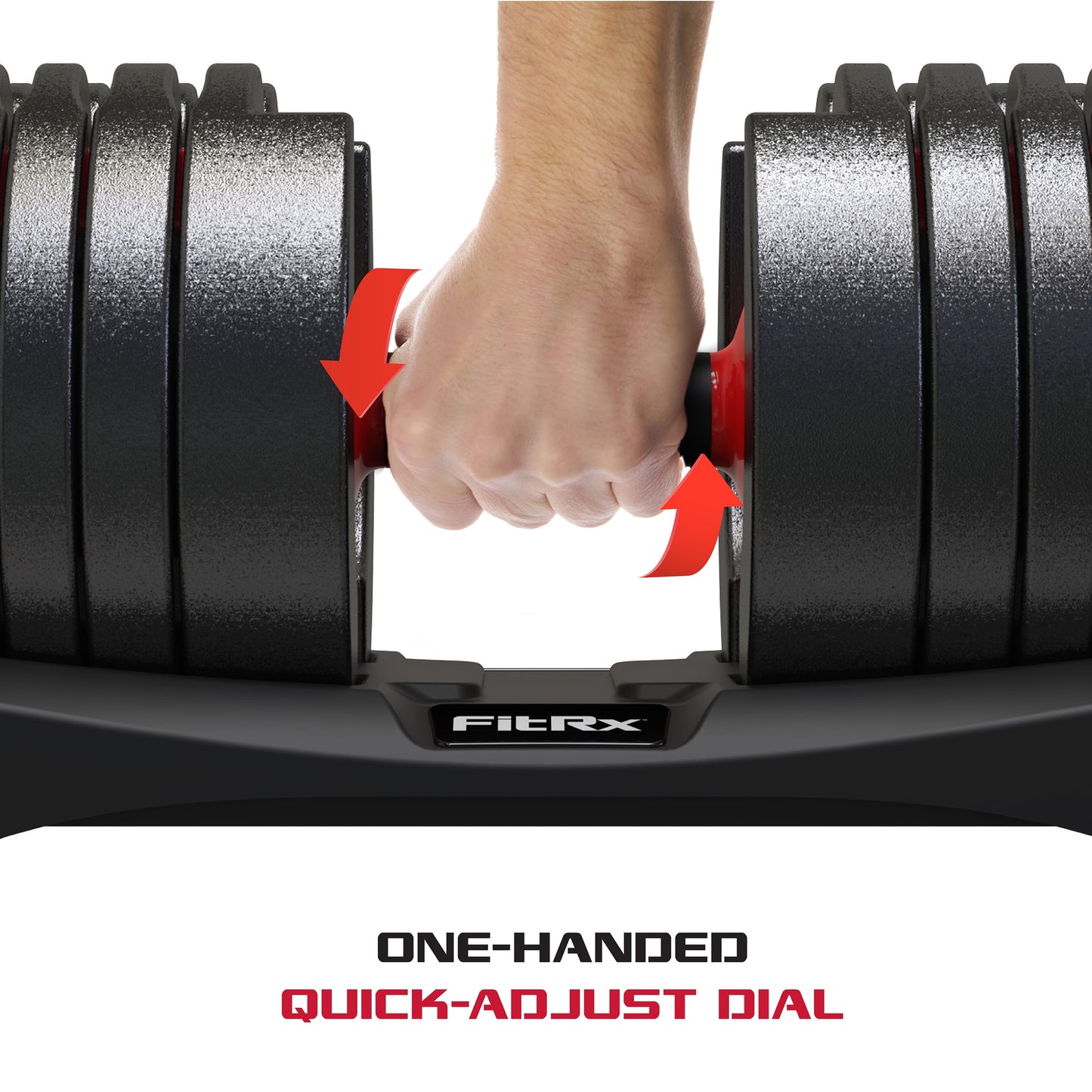 Smartbell XL, 90Lb Adjustable Dumbbell Set with Quick-Select Weights for Home Gym
