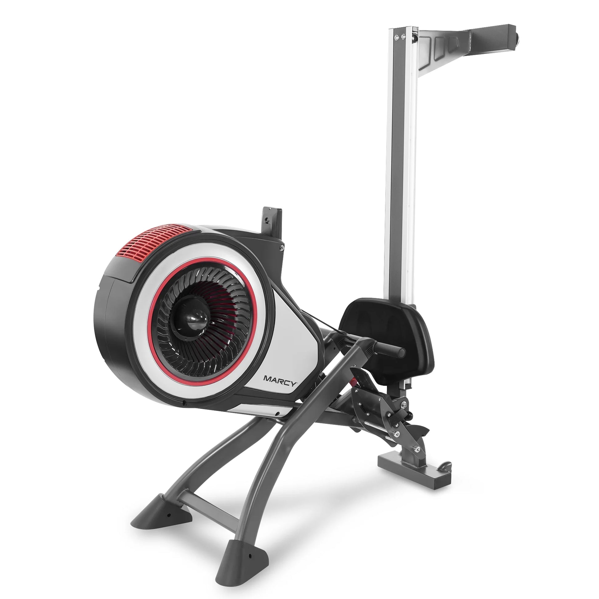 Foldable Turbine Rowing Machine Rower with 8 Resistance Setting and Transport Wheels NS-6050RE