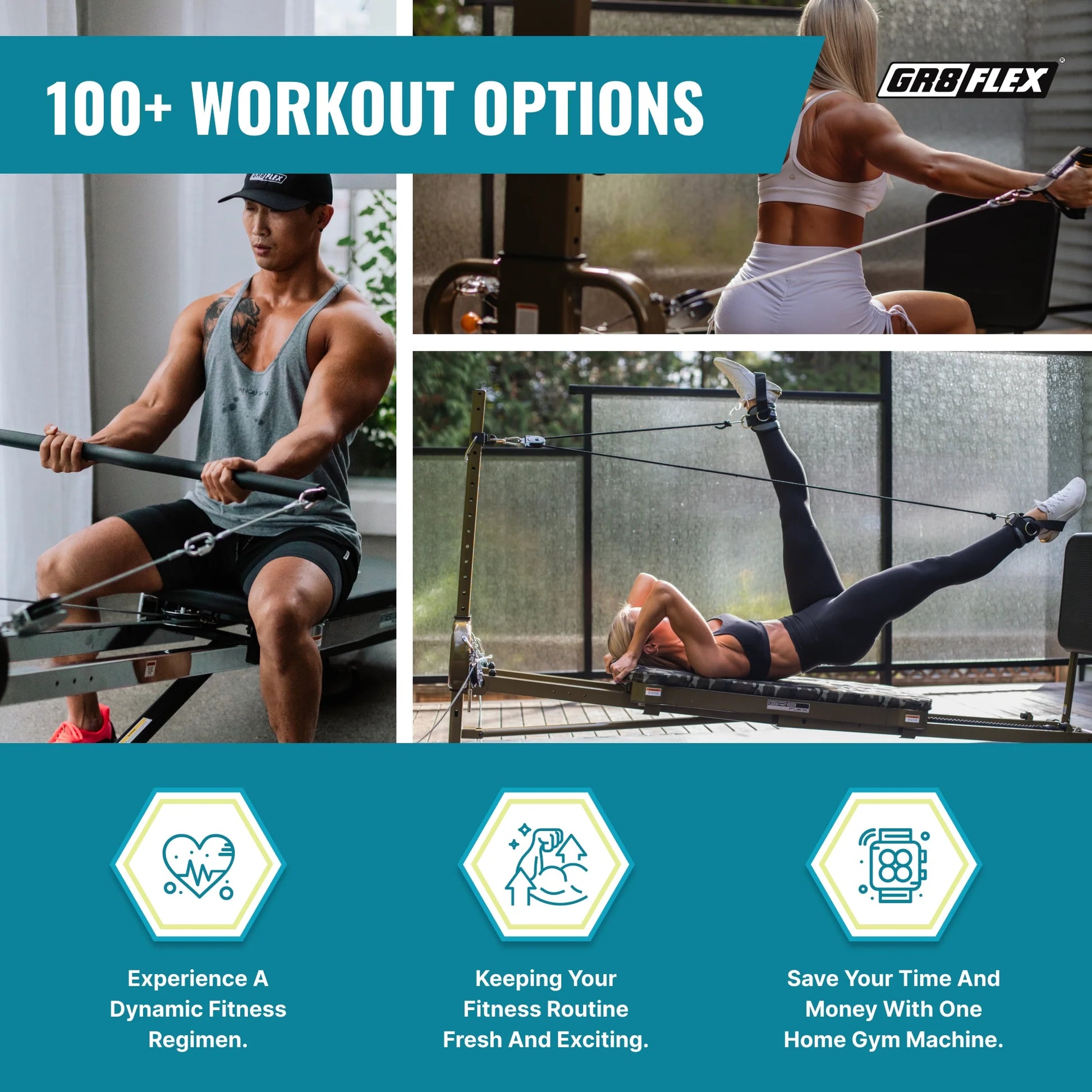 Ultimate Multi‑Function Home Gym — 100+ Full‑Body Exercise Options