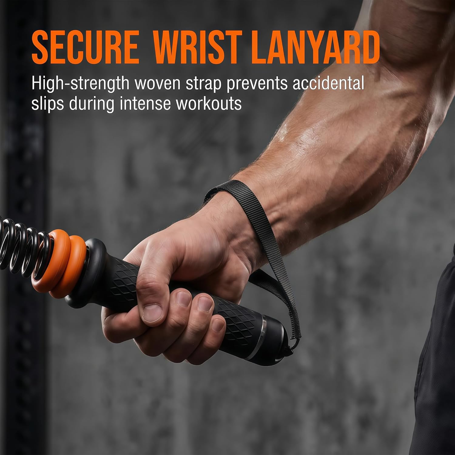 Cordless Weighted Battle Ropes (1 Pair) – Portable Ropeless Battle Rope Set for Home Workouts