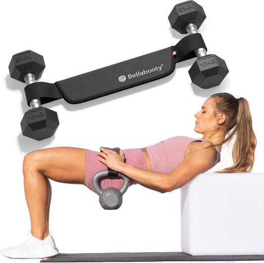 Premium Hip Thrust Belt - Adjustable Exercise Belt for Glutes & Squats, Hip Thrust Pad for Comfort, Versatile Gym Equipment for Home - Weightlifting Belt Support for Women
