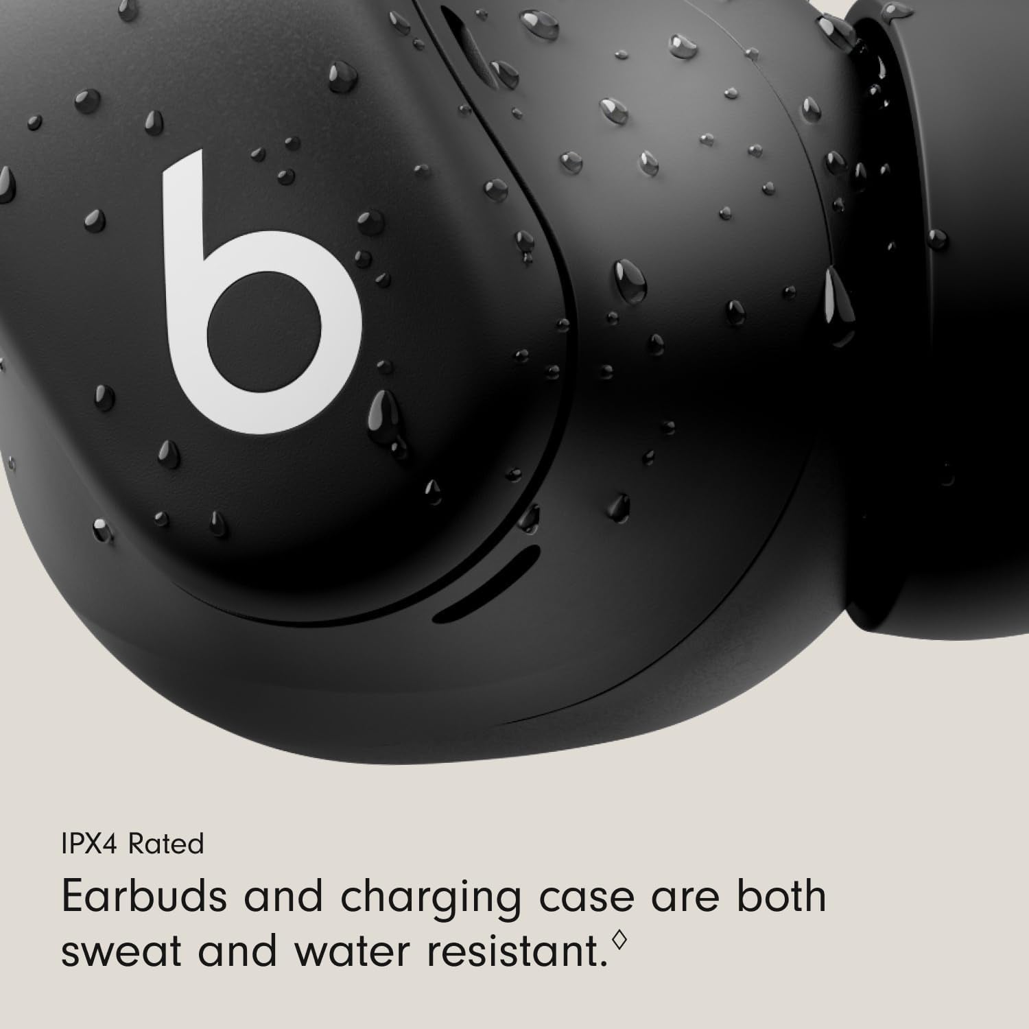 - Power Fit - Wireless Noise-Cancelling Workout Earbuds with Ultimate Secure Fit with Applecare+ (2 Years) - Jet Black