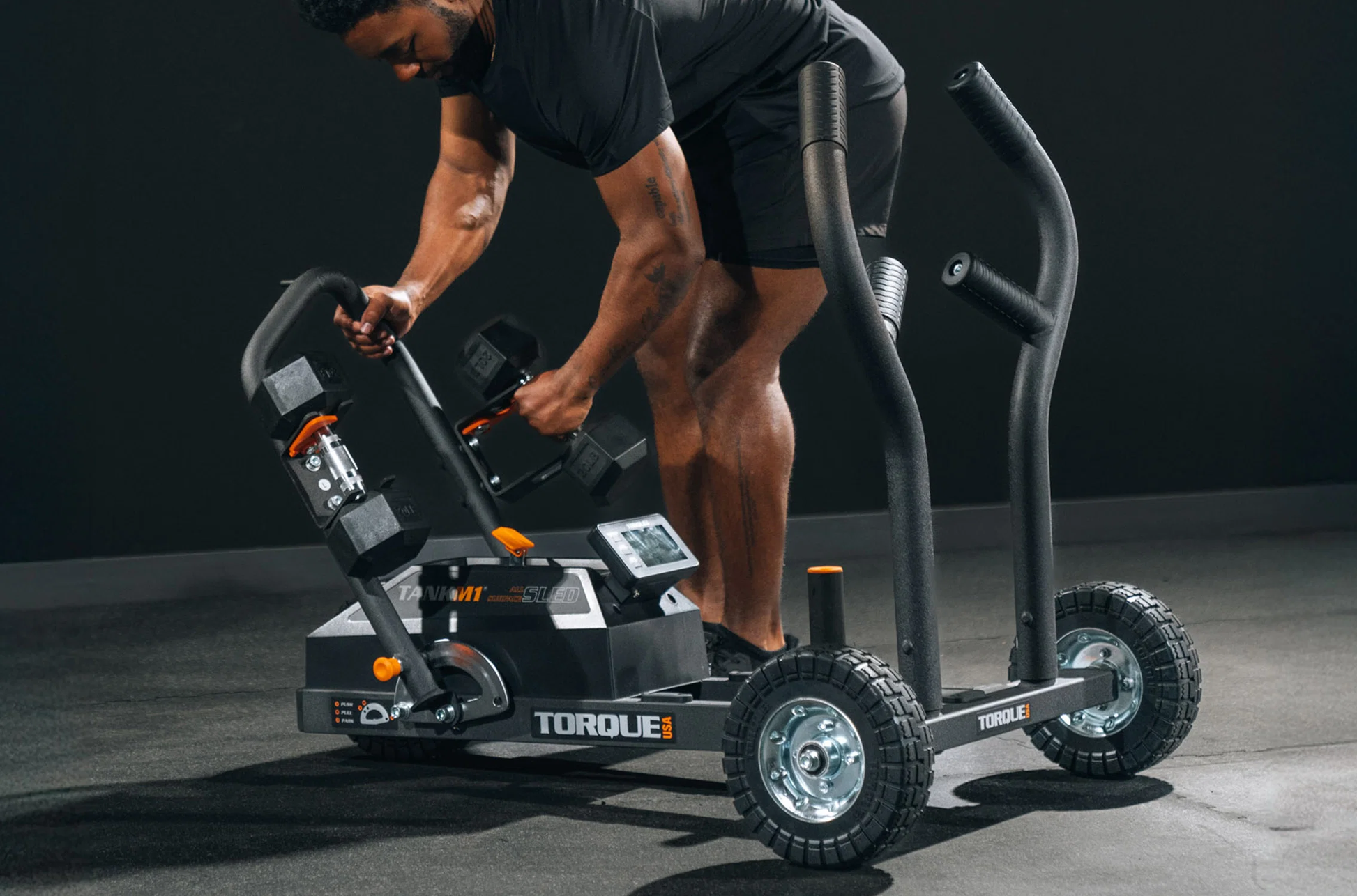 TANK M1 Push Sled – in use during training