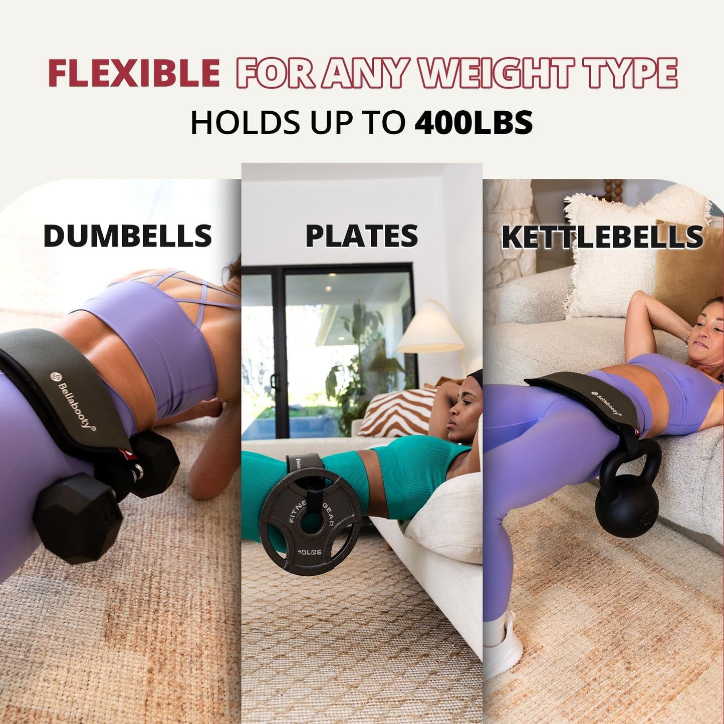 Premium Hip Thrust Belt - Adjustable Exercise Belt for Glutes & Squats, Hip Thrust Pad for Comfort, Versatile Gym Equipment for Home - Weightlifting Belt Support for Women