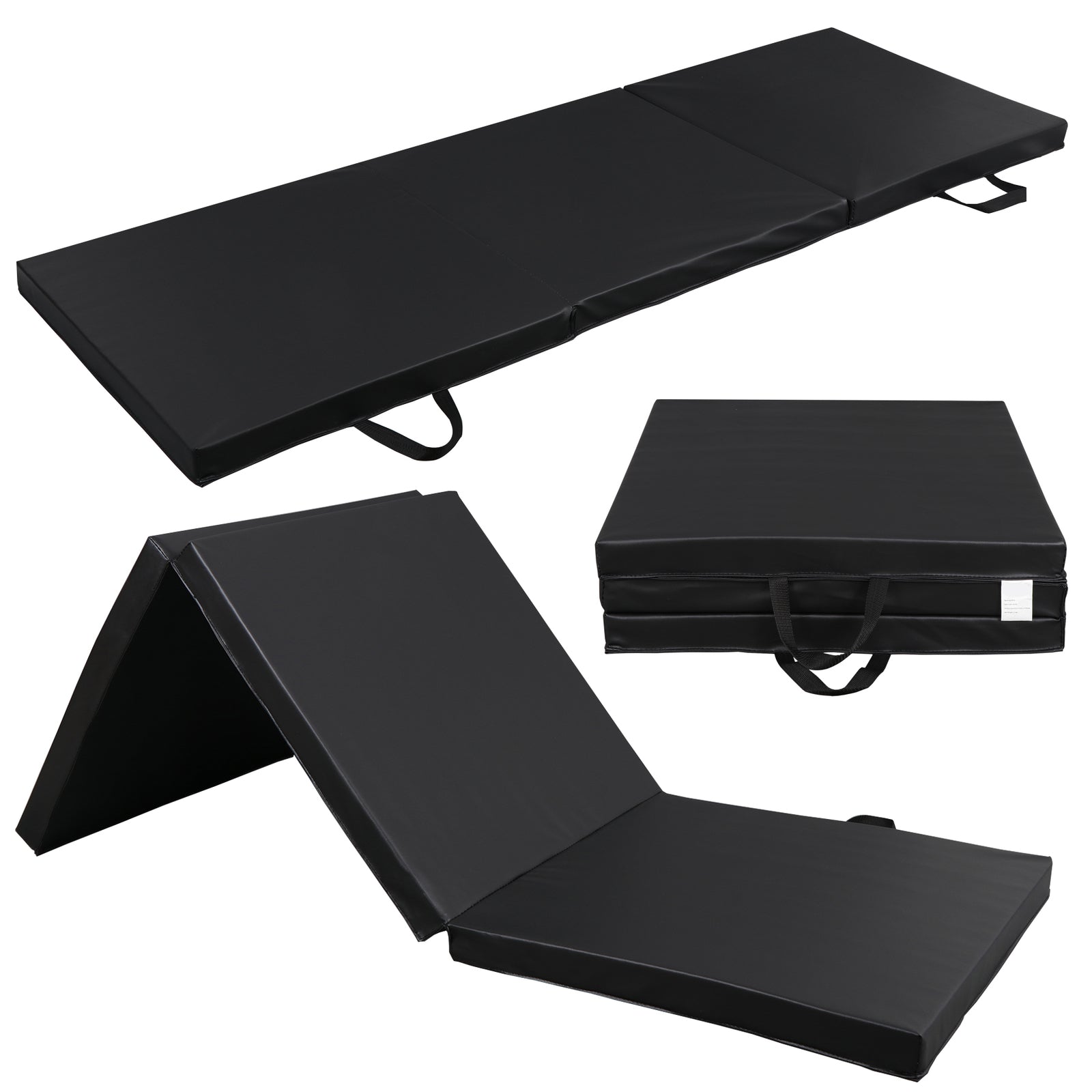 6' X 2' Folding Mat Thick Foam Fitness Exercise Gymnastics Panel Gym Workout Mat
