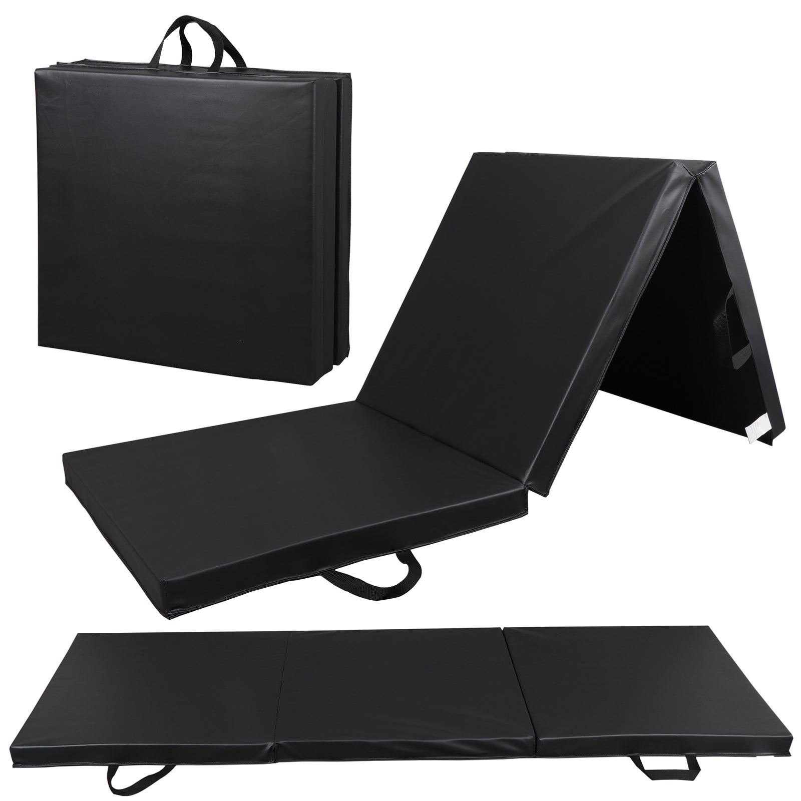6' X 2' Folding Mat Thick Foam Fitness Exercise Gymnastics Panel Gym Workout Mat