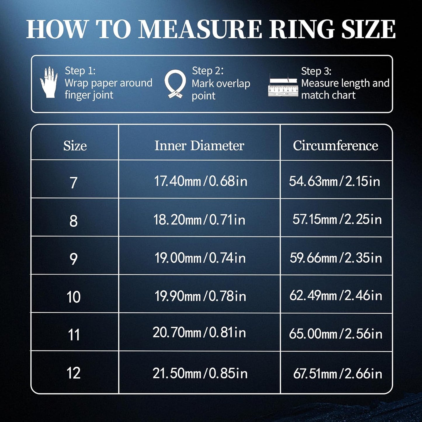 Smart Ring for Women Men, All-New Matte Scratch-Resistant Design, Health & Fitness Tracker for Sleep, Stress & Activity Monitoring, Long Battery Life, Waterproof, No App Fee, Black 8