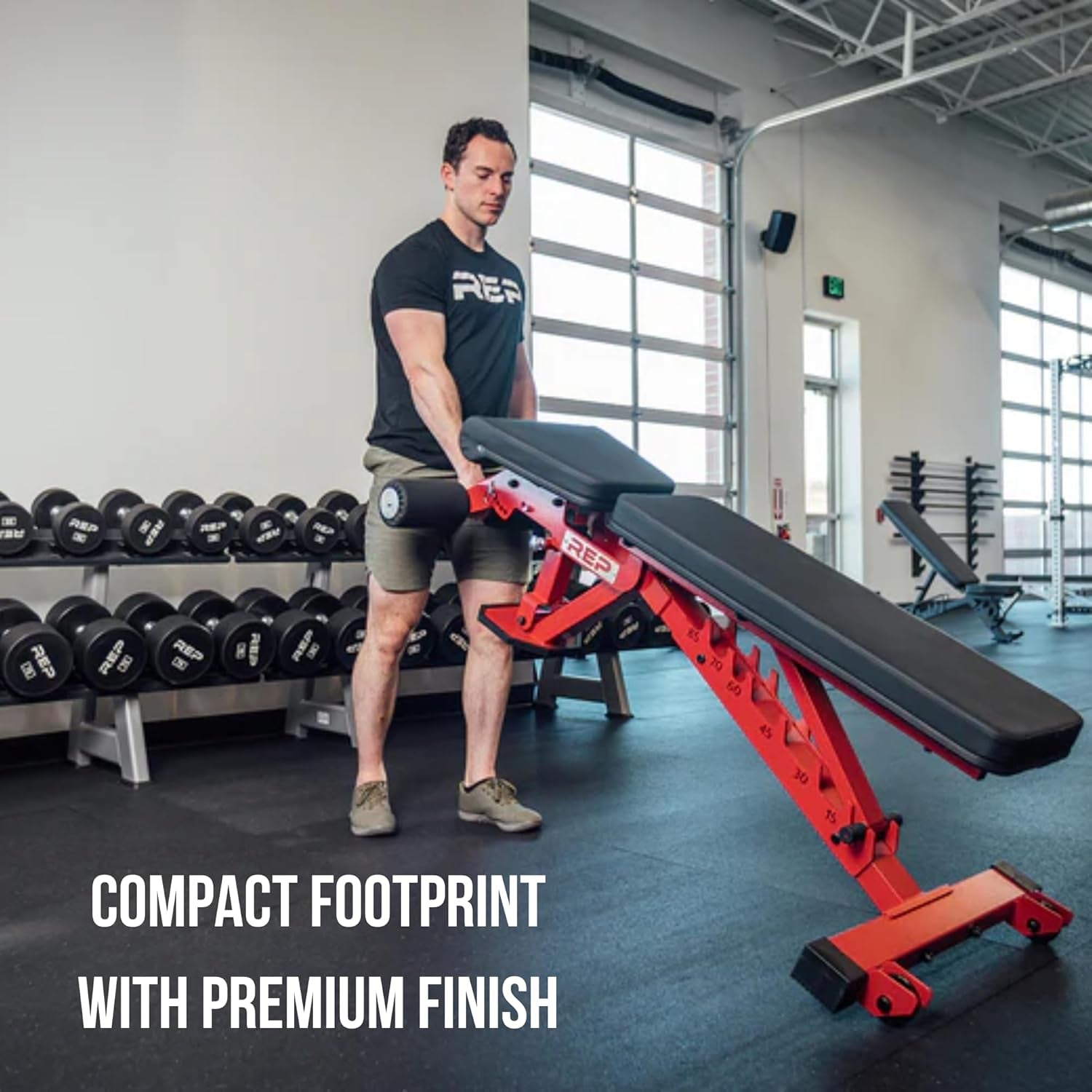 Fitness Adjustable Bench – AB-3000 FID – Flat/Incline/Decline
