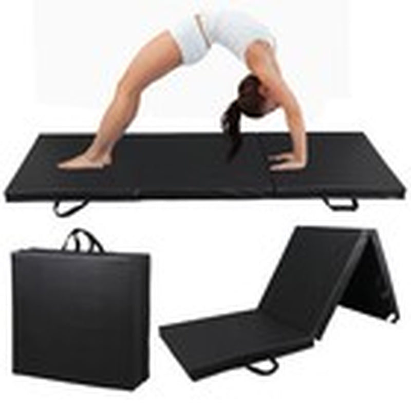 6' X 2' Folding Mat Thick Foam Fitness Exercise Gymnastics Panel Gym Workout Mat