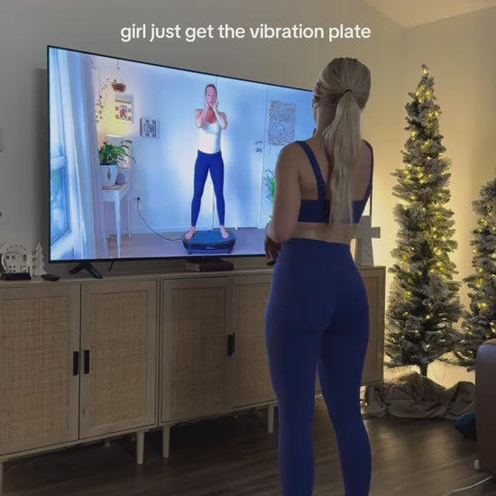 MERACH Vibration Plate – in use