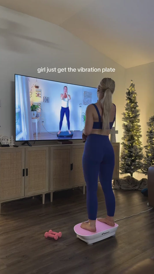 MERACH Vibration Plate – in use